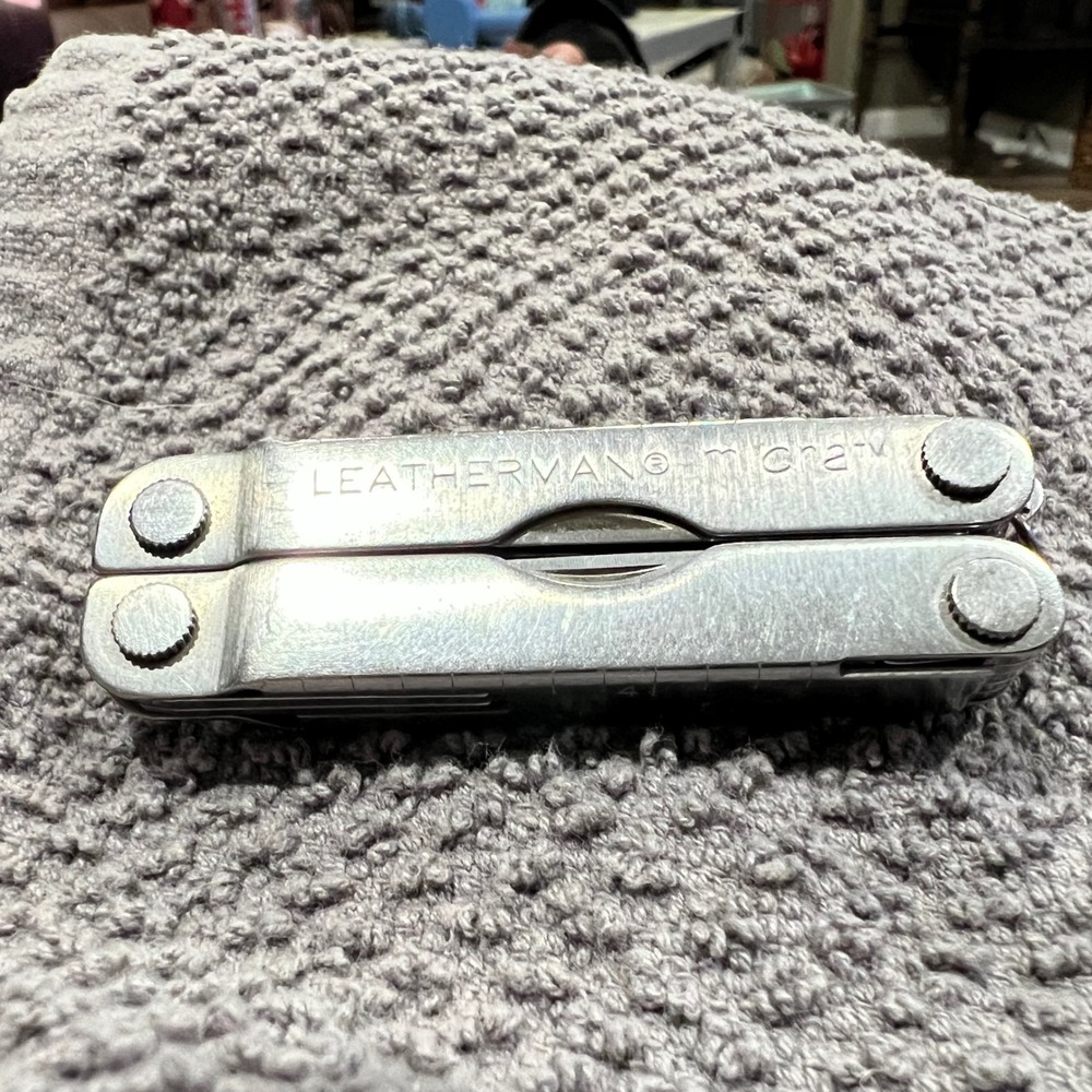 Leatherman Micra Multi-Tool Stainless Steel Keychain Pocket Tool with Scissors